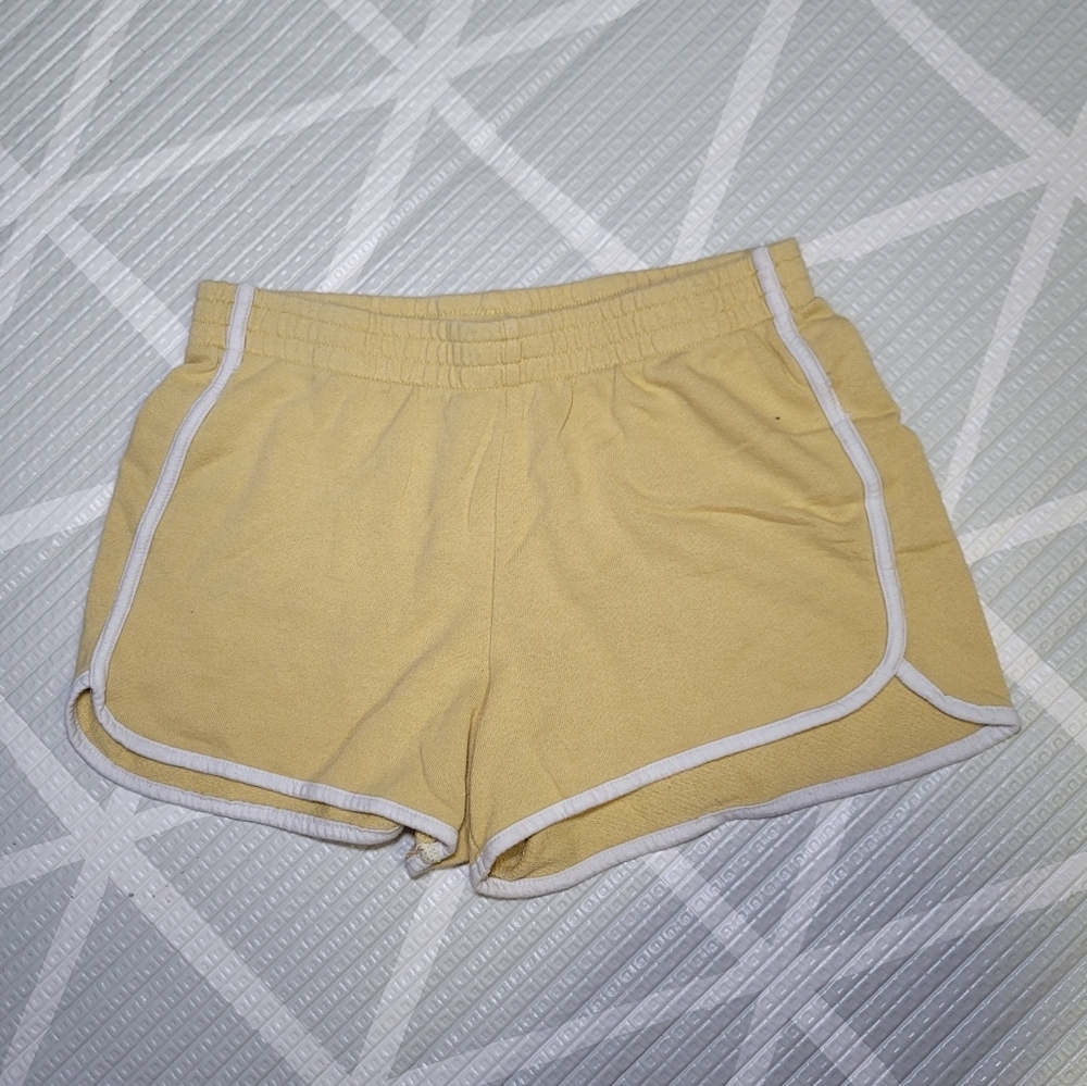Urban‎ Rebel Women's Running Shorts in Flax/ Yellow, Size M